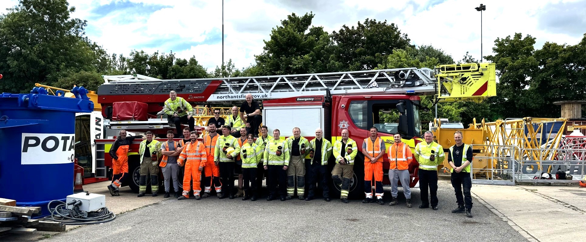 Radius Group Supports Northamptonshire Fire & Rescue